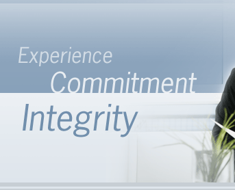 Experience, Commitment, Integrity